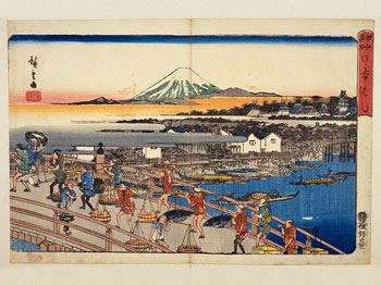 第1部 江戸の食文化を支えた日本橋魚河岸の誕生。 写真